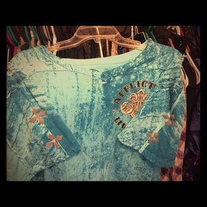 Men’s 2x affliction shirt